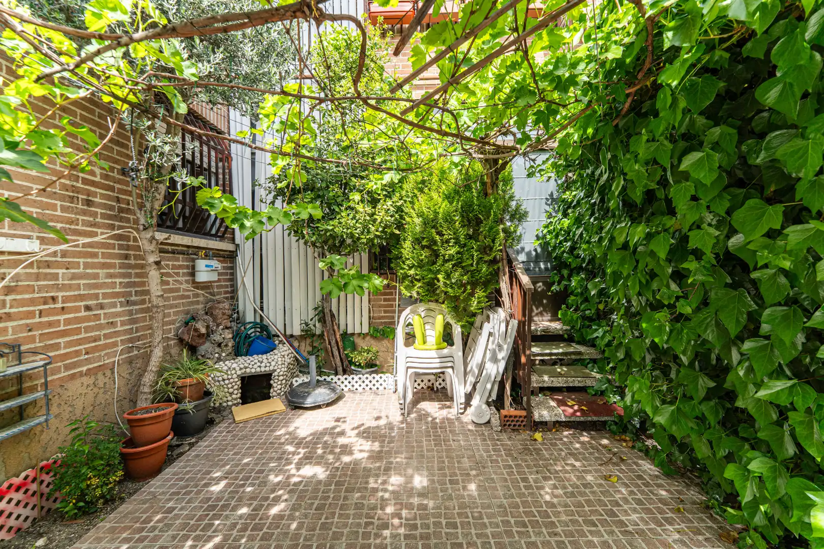 Terraza de Planta baja en venta en Torrelodones con Calefacción, Jardín privado y Parquet