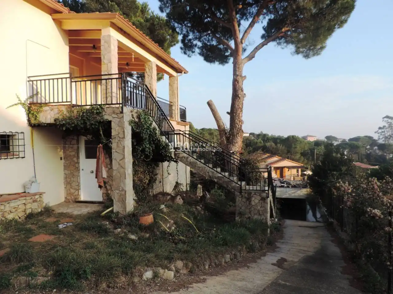 Vista exterior de Casa o xalet en venda en Calonge i Sant Antoni amb Jardí privat, Terrassa i Piscina
