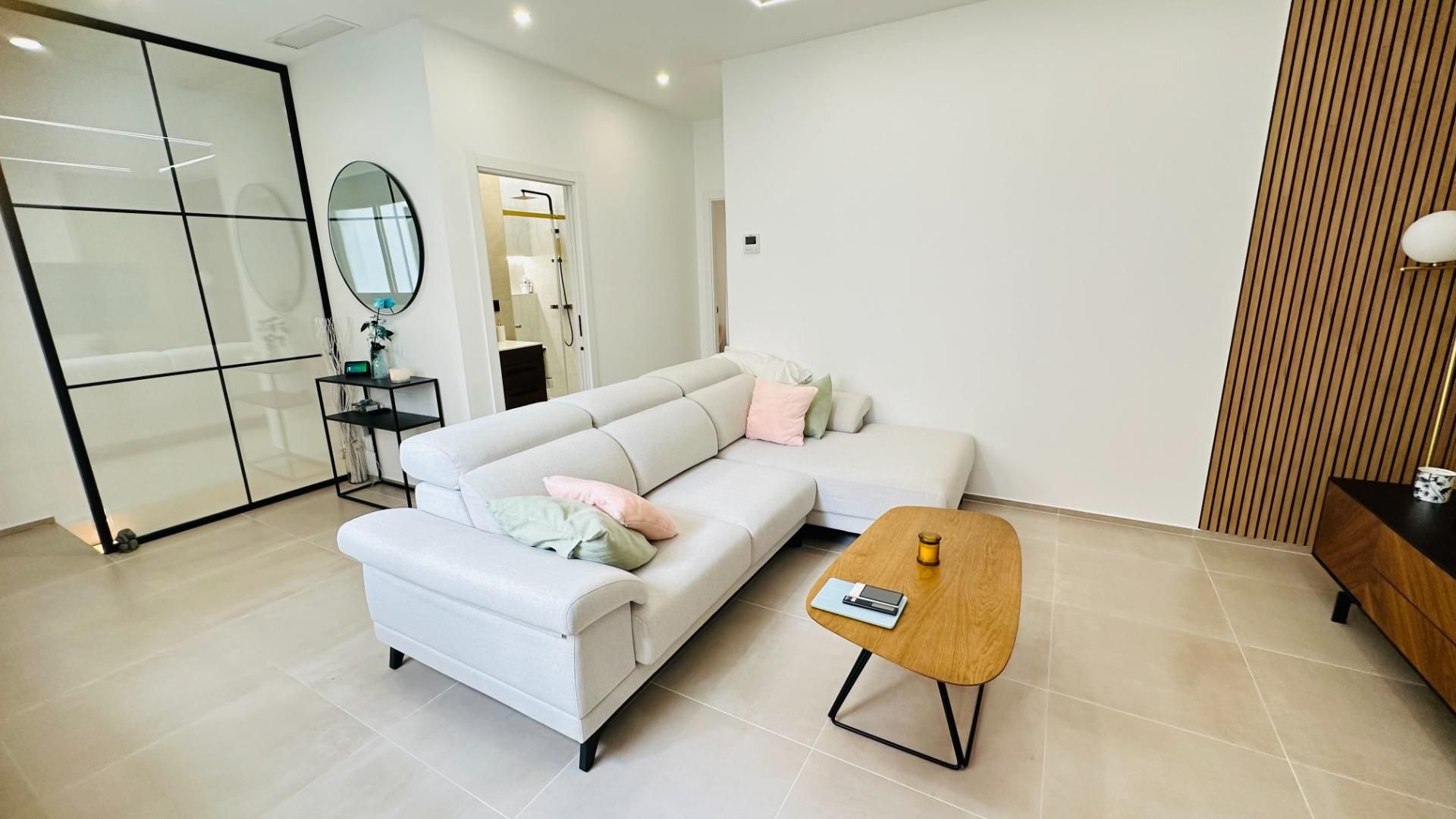 Sala d'estar de Casa o xalet en venda en Elche / Elx amb Terrassa