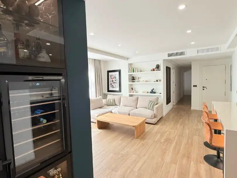 Sala d'estar de Àtic en venda en Orihuela amb Aire condicionat, Terrassa i Moblat