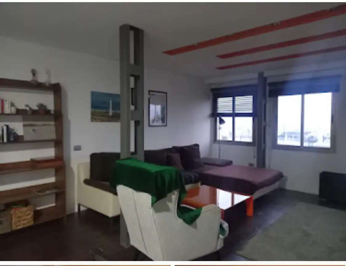Sala de estar de Piso de alquiler en Las Palmas de Gran Canaria con Amueblado, Horno y Lavadora