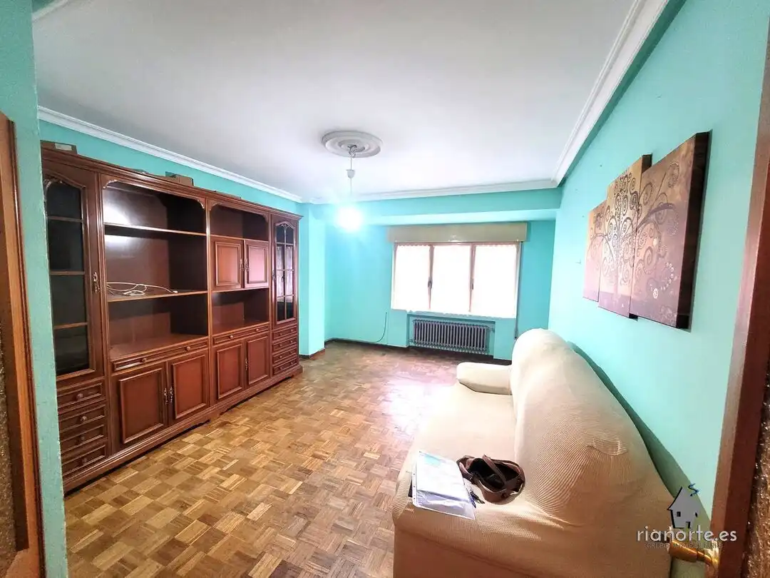 Sala de estar de Piso en venta en Langreo con Calefacción y Trastero