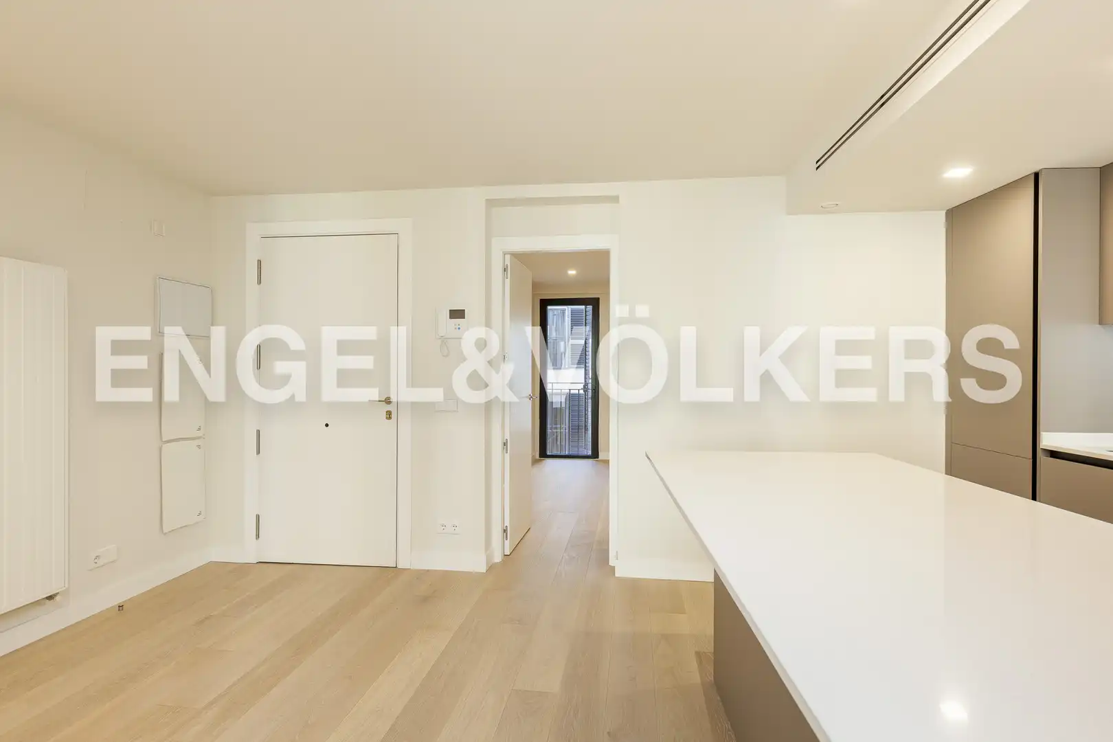 Küche von Wohnung zur Miete in Madrid mit Klimaanlage, Heizung und Balkon