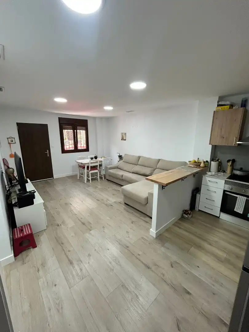 Sala de estar de Casa adosada en venta en Málaga con Aire acondicionado
