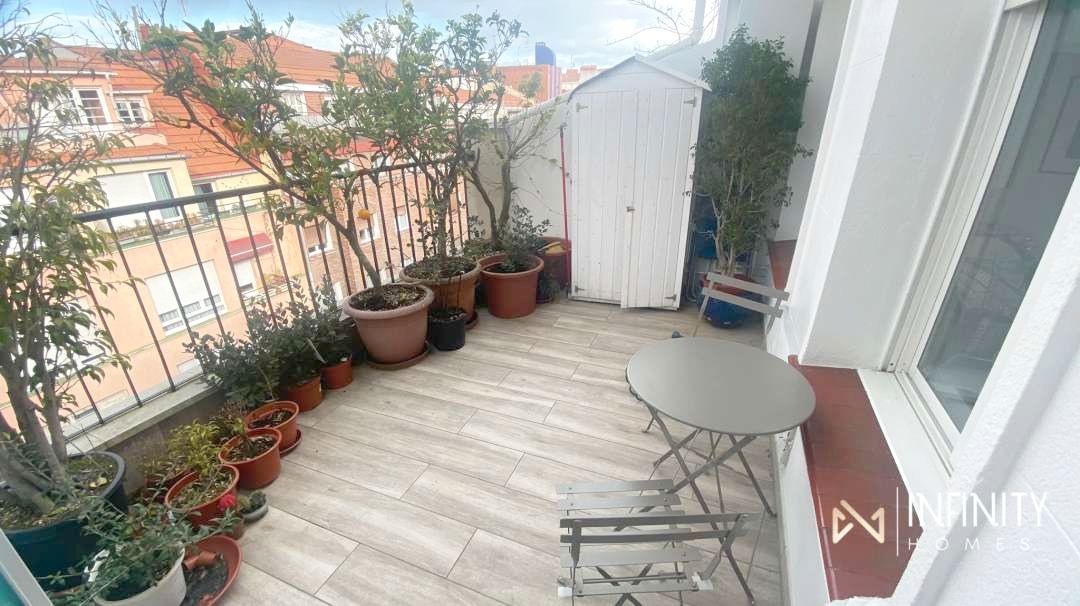 Terraza de Piso de alquiler en Bilbao  con Calefacción y Terraza