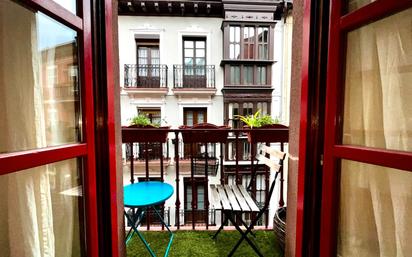 Balcony of Flat for sale in Bilbao   with Heating, Storage room and Furnished