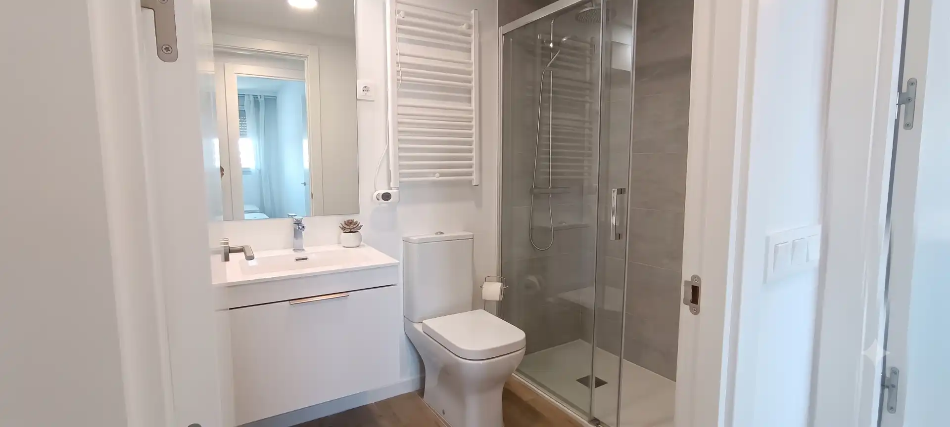Baño de Piso de alquiler en Rivas-Vaciamadrid con Calefacción, Jardín privado y Trastero