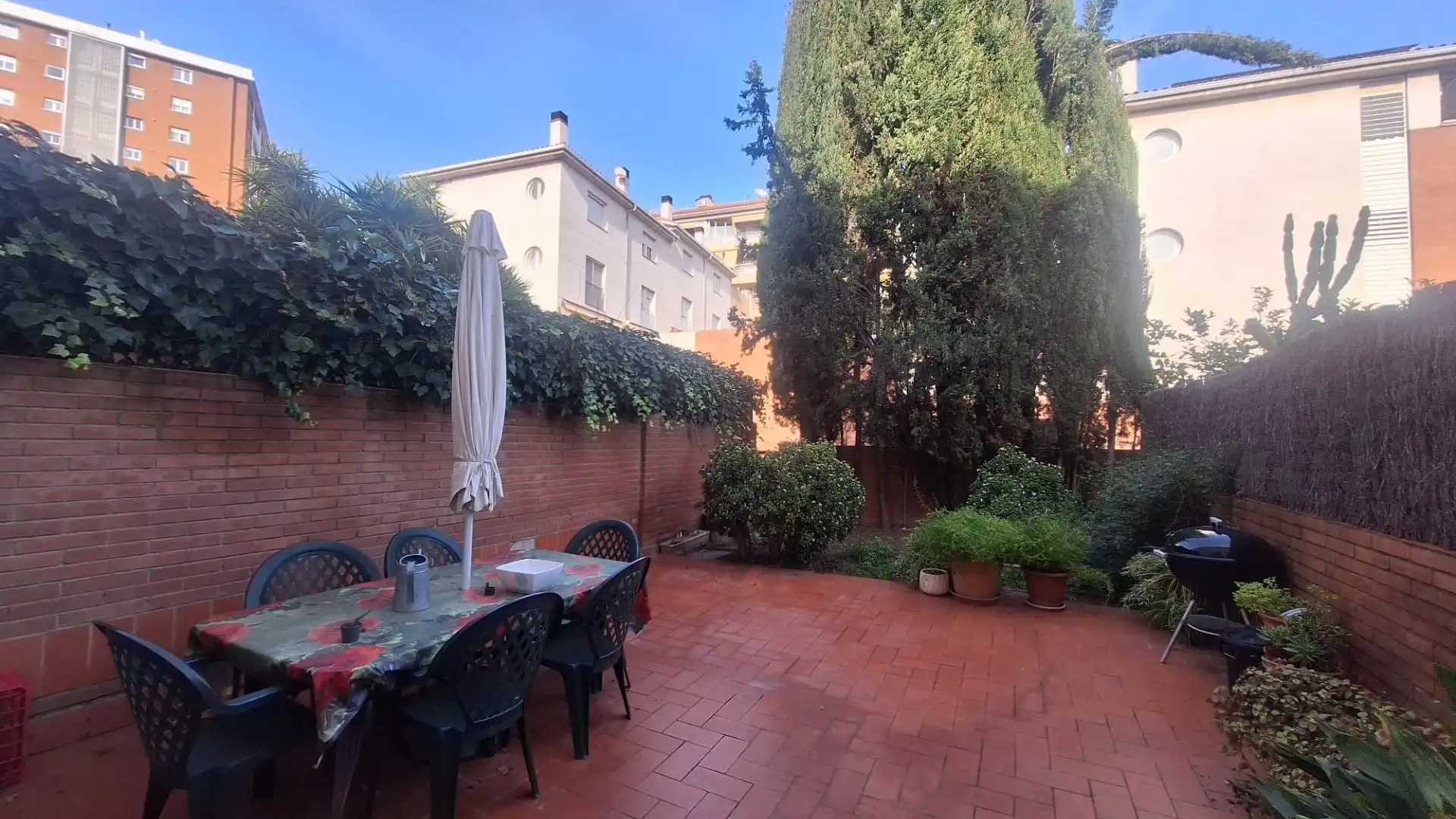 Terrace of Single-family semi-detached for sale in Sabadell  with Air Conditioner, Private garden and Terrace