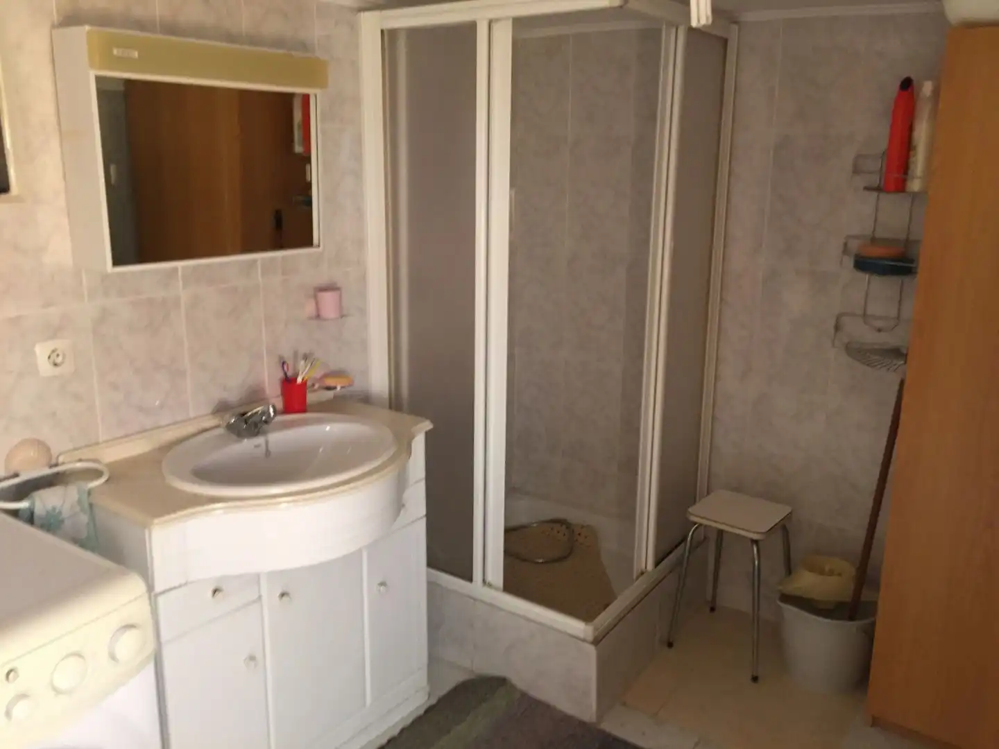 Bany de Casa o xalet en venda en Garganta la Olla amb Calefacció i Moblat