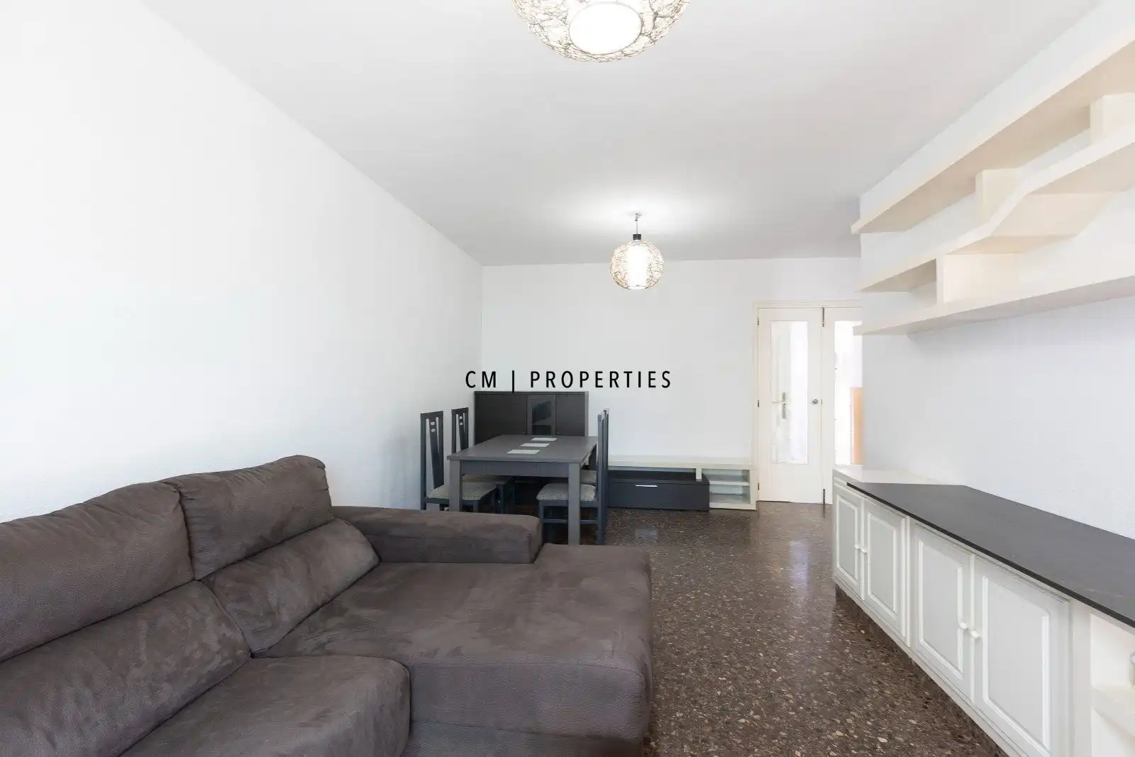 Wohnzimmer von Haus oder Chalet zur Miete in Manises mit Klimaanlage, Terrasse und Möbliert
