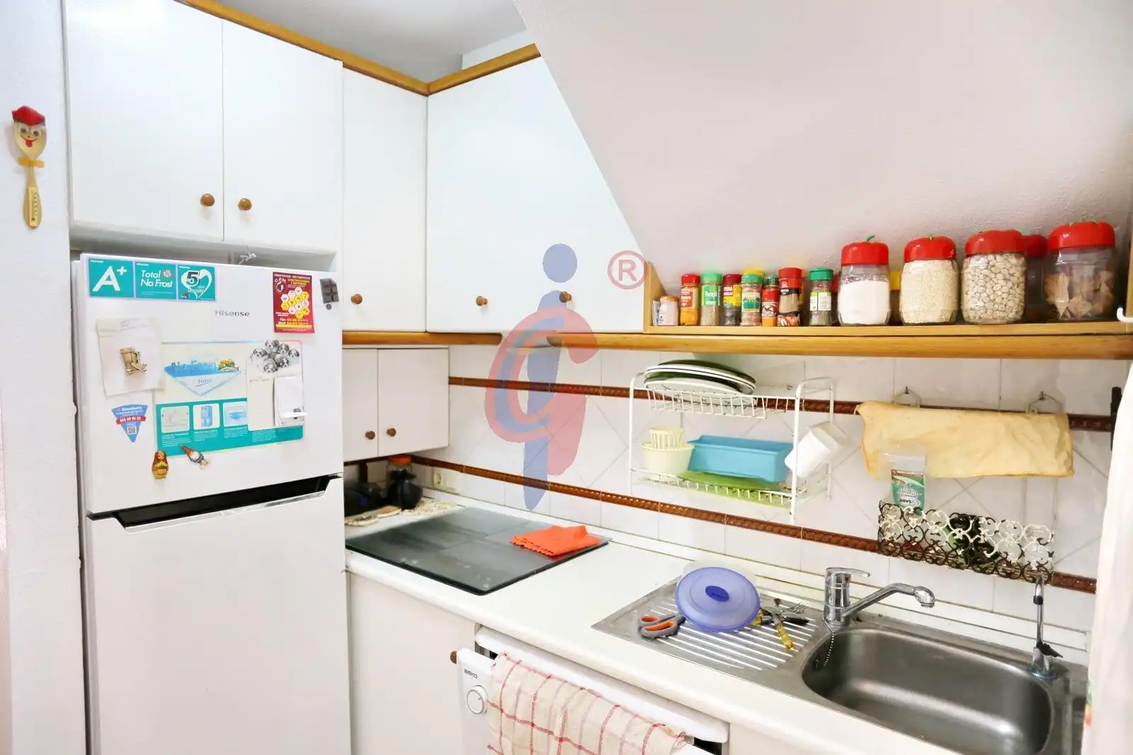 Cocina de Casa adosada en venta en Guardamar del Segura con Jardín privado, Terraza y Amueblado