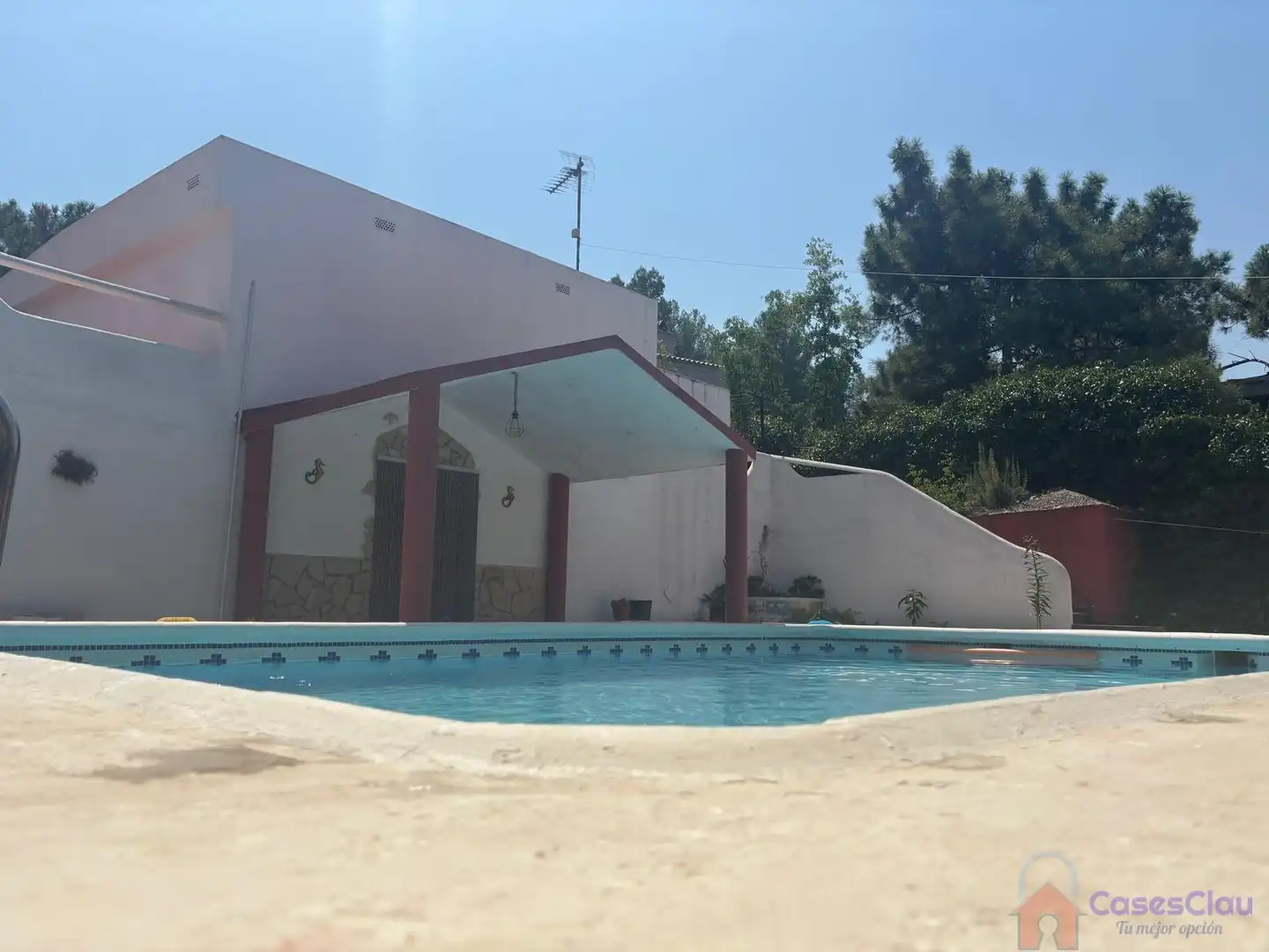 Piscina de Casa o chalet en venta en La Pobla de Tornesa con Aire acondicionado, Calefacción y Terraza