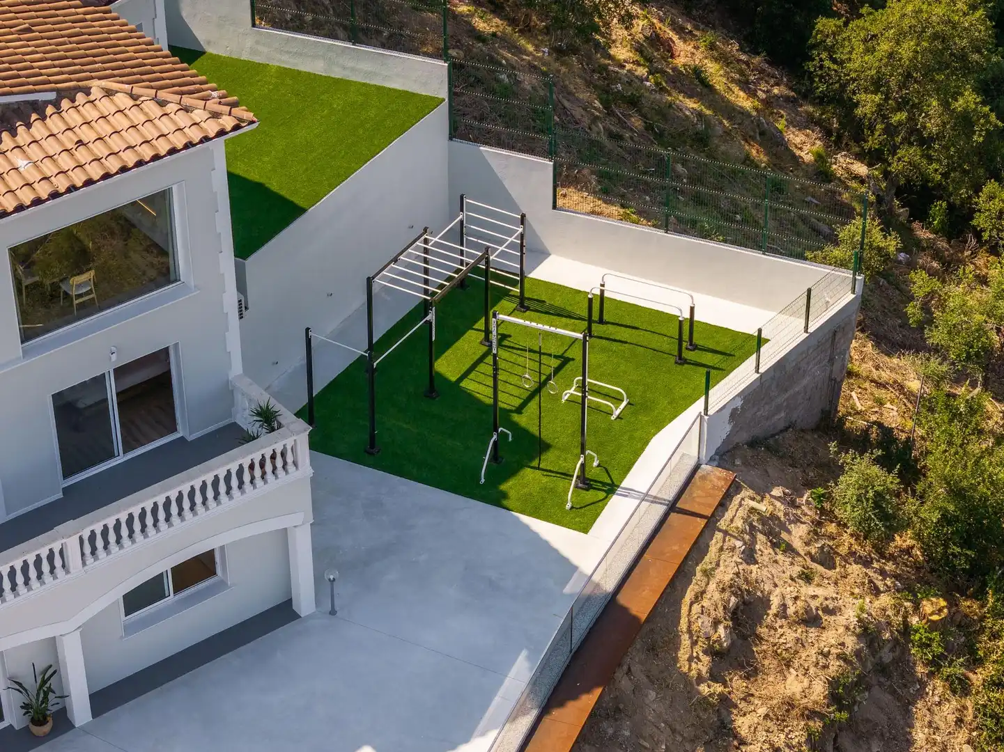 Terraza de Casa o chalet en venta en Lloret de Mar con Calefacción, Jardín privado y Terraza
