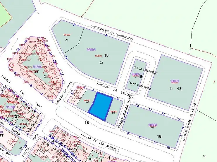 Terreny residencial en venda a Avinguda Estatut 6, imagen 9