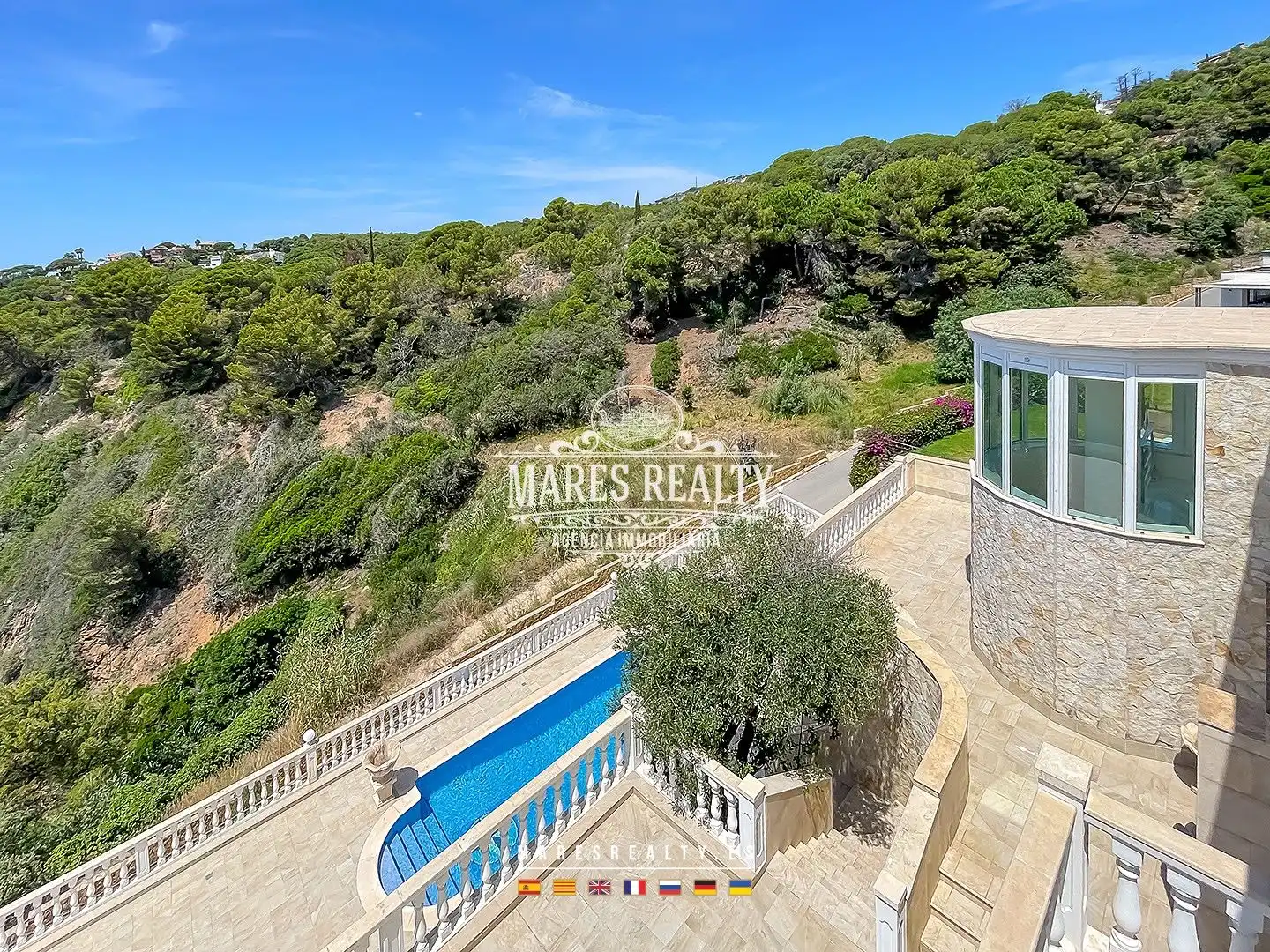 Vista exterior de Casa o xalet en venda en Lloret de Mar amb Aire condicionat, Calefacció i Jardí privat