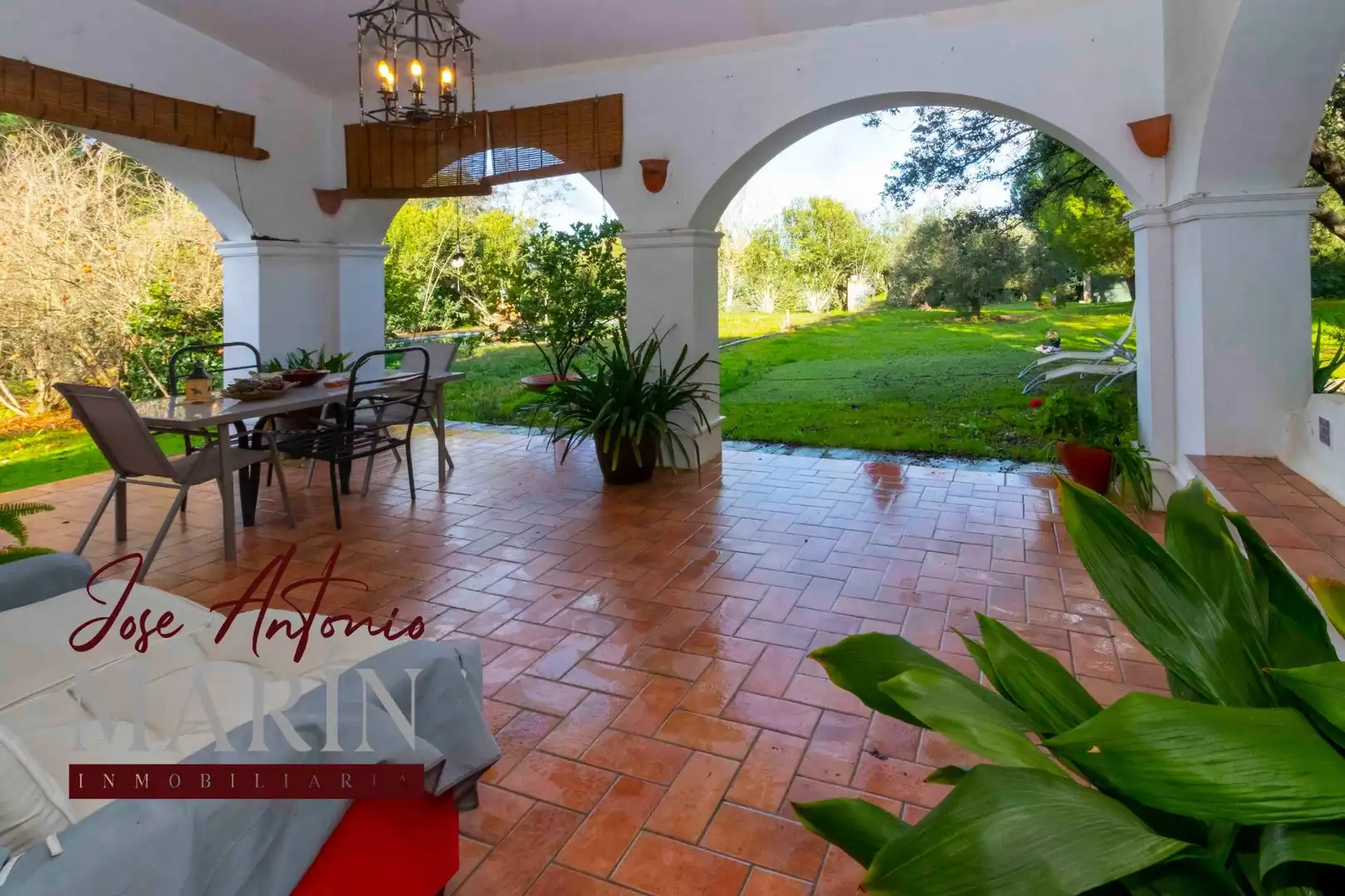 Garten von Country house zum Verkauf in Badajoz mit Privatgarten, Abstellraum und Schwimmbad