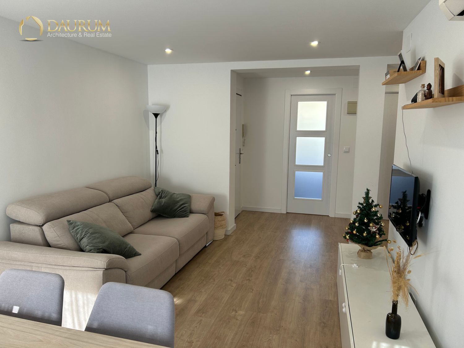 Living room of Flat for sale in  Valencia Capital  with Air Conditioner