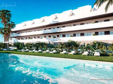 Apartment mit Pool zum Verkauf in Balcón de Finestrat - Terra Marina