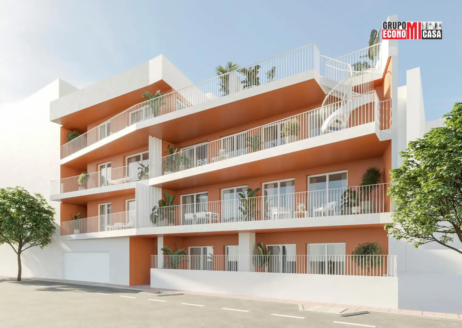 Exterior view of Apartments for sale in San Vicente del Raspeig / Sant Vicent del Raspeig  with Terrace, Balcony and Community pool