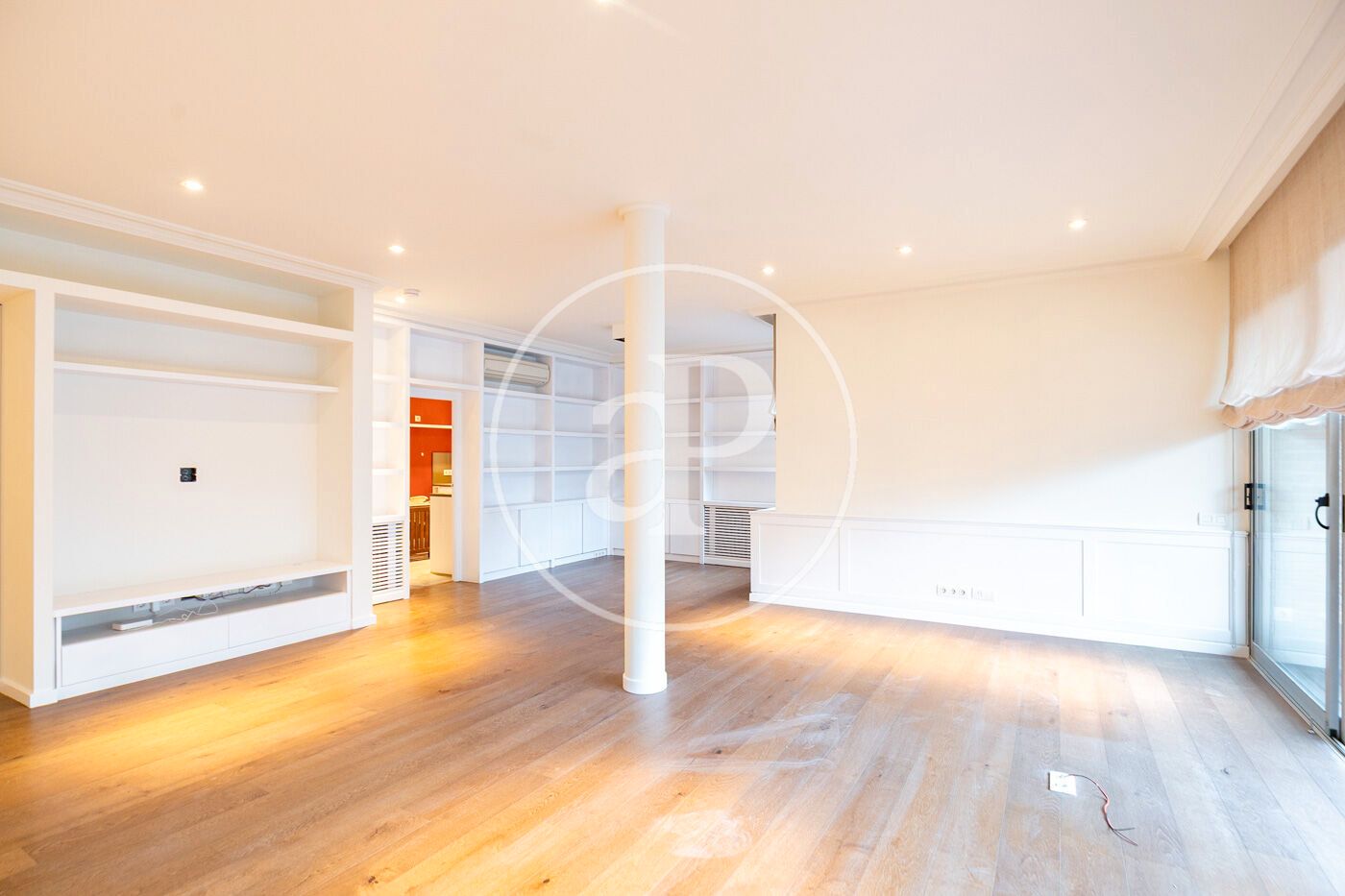 Living room of Flat to rent in  Barcelona Capital  with Air Conditioner, Heating and Private garden