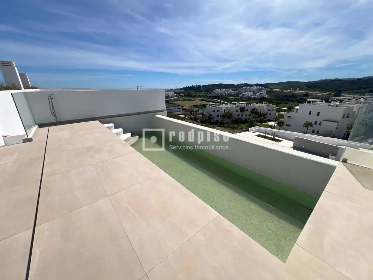 Terrassa de Pis en venda en Estepona amb Aire condicionat, Calefacció i Jardí privat