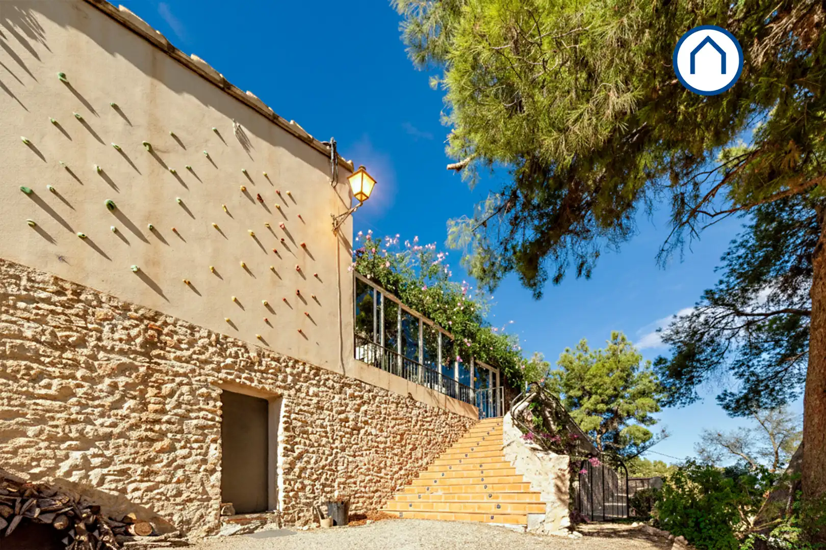 Vista exterior de Finca rústica en venda en Alhama de Murcia amb Aire condicionat, Calefacció i Jardí privat