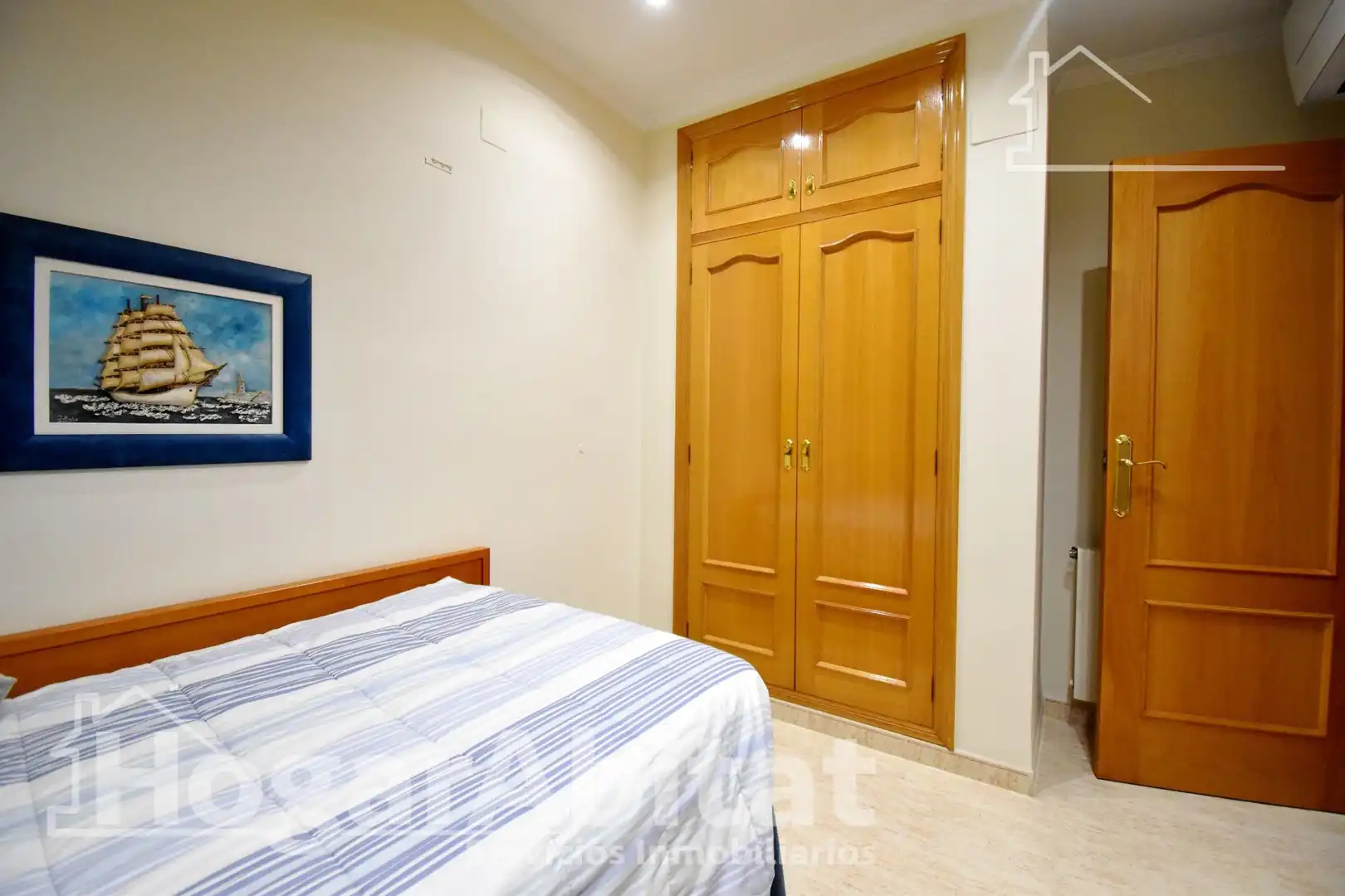 Habitación de Casa adosada en venta en El Real de Gandia con Aire acondicionado, Terraza y Trastero