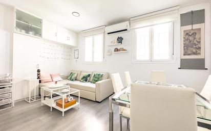 Living room of Flat for sale in  Madrid Capital  with Air Conditioner