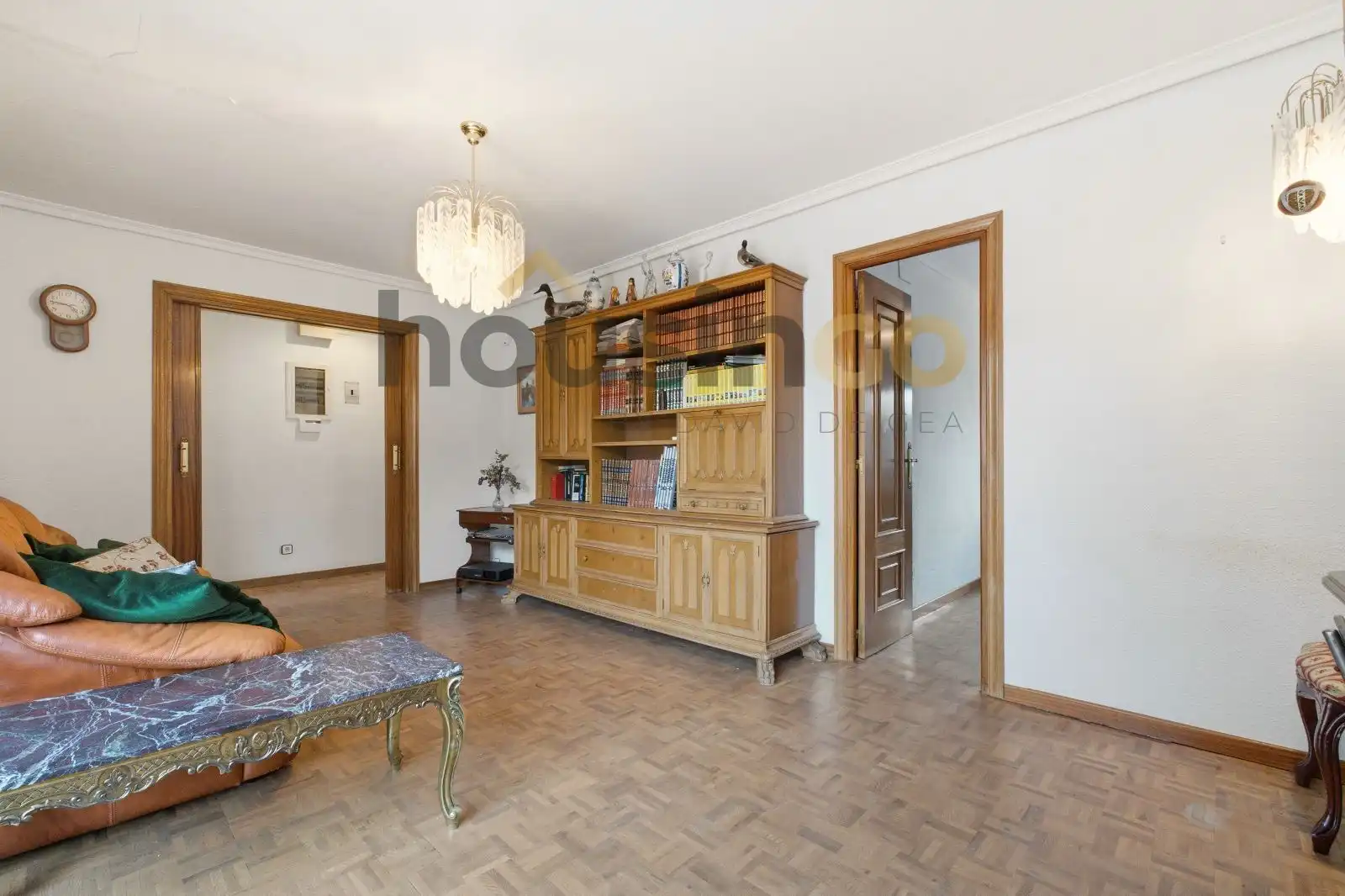 Sala d'estar de Casa o xalet en venda en Madrid amb Aire condicionat, Calefacció i Terrassa