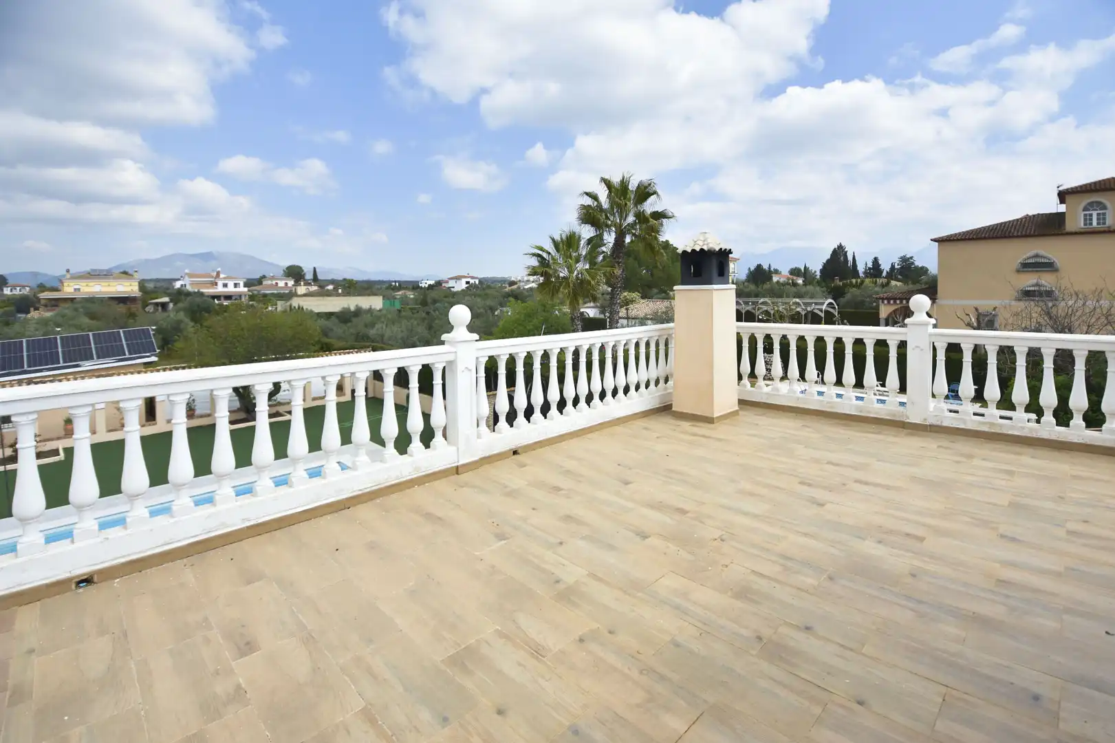 Terraza de Casa o chalet en venta en Atarfe con Aire acondicionado, Jardín privado y Piscina