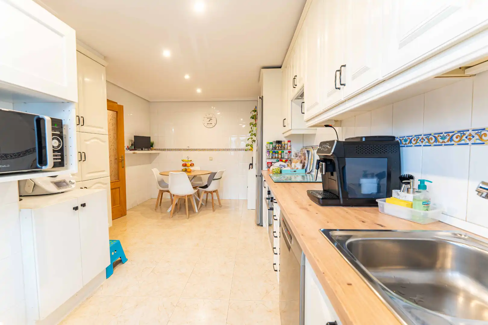 Cocina de Casa adosada en venta en Torrelodones con Balcón
