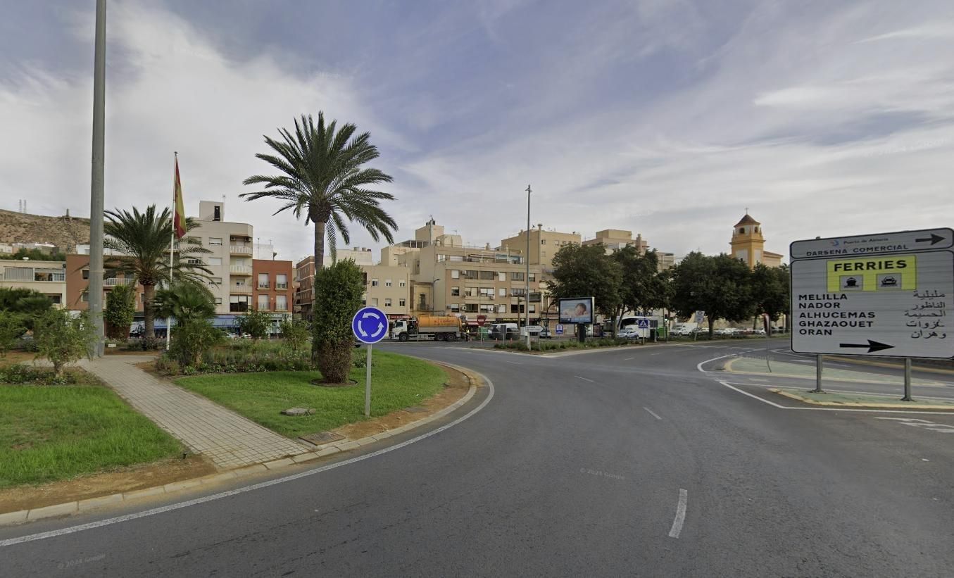 Exterior view of Flat for sale in  Almería Capital  with Private garden
