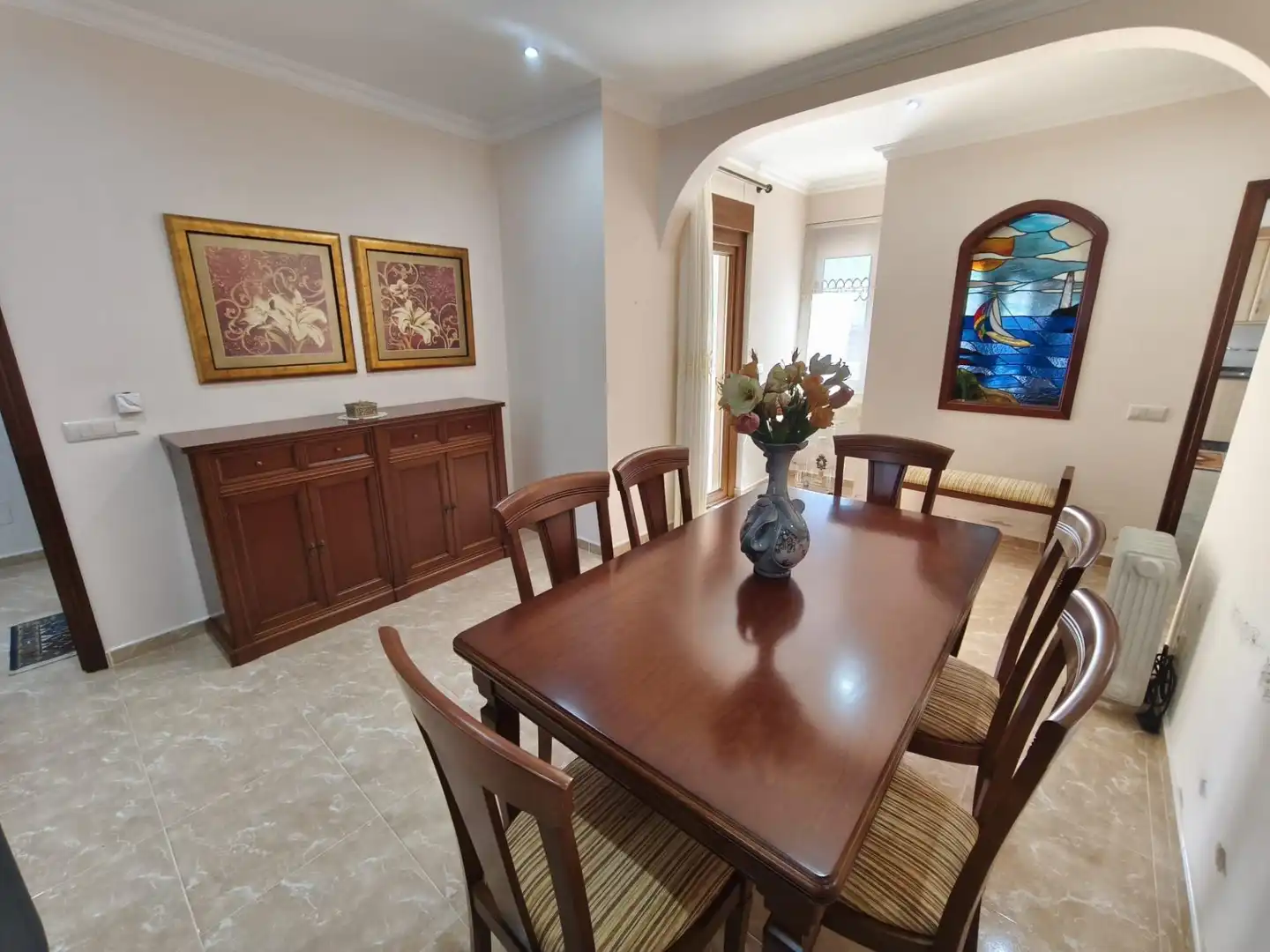 Comedor de Casa o chalet en venta en Ribeira con Calefacción