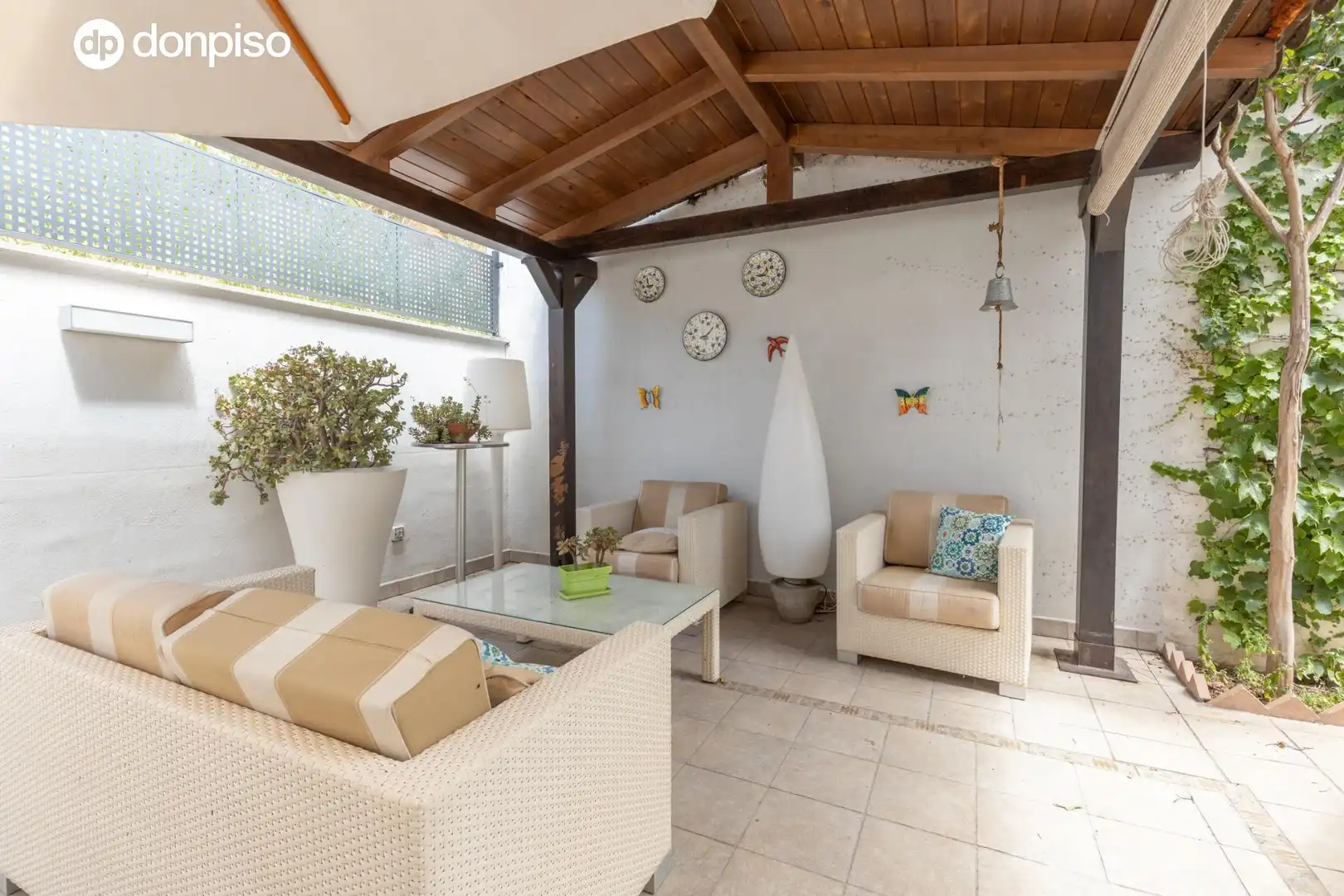 Terraza de Casa adosada en venta en Granada con Aire acondicionado, Calefacción y Balcón
