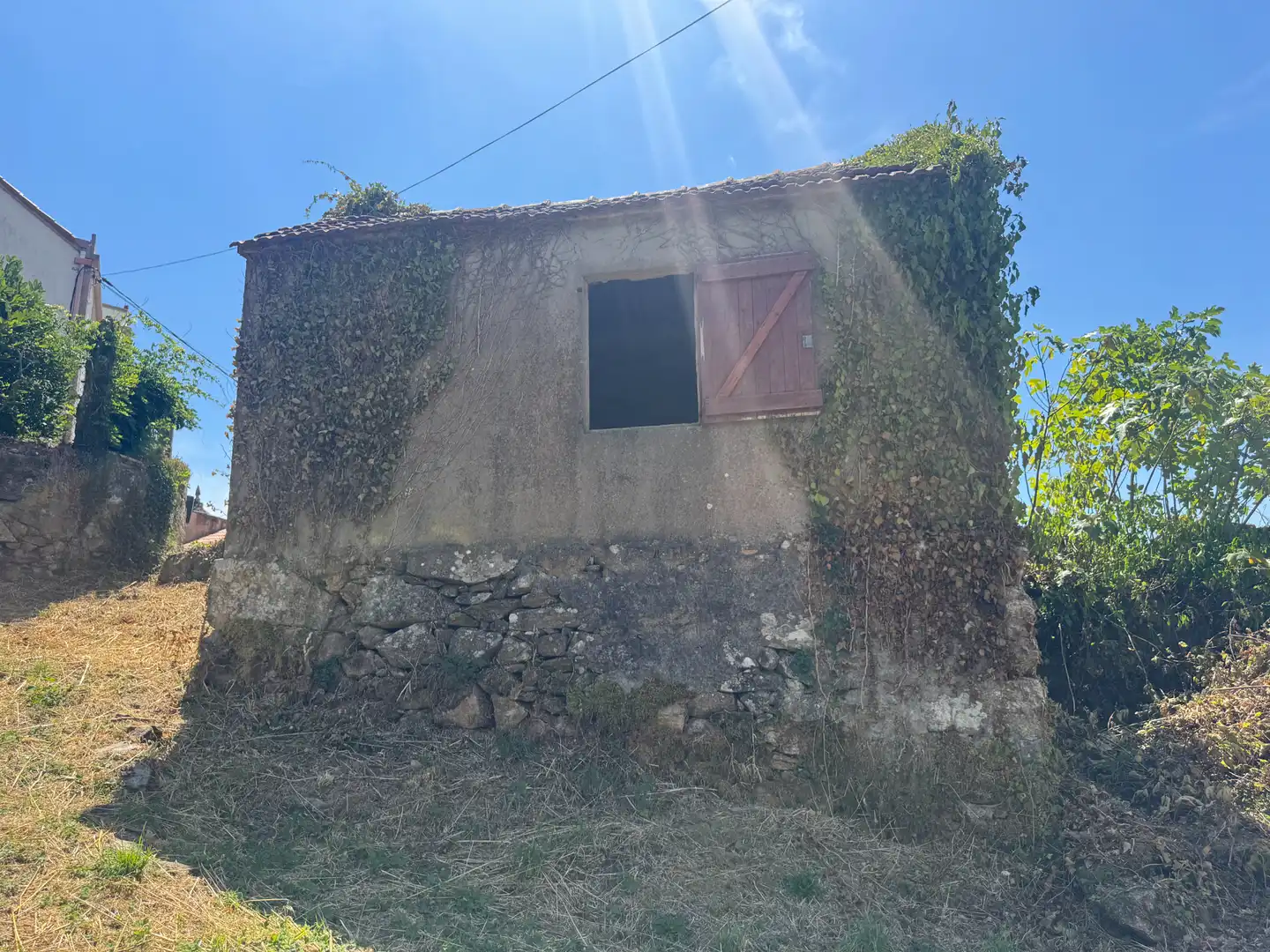 Vista exterior de Finca rústica en venta en Muros con Jardín privado y Terraza