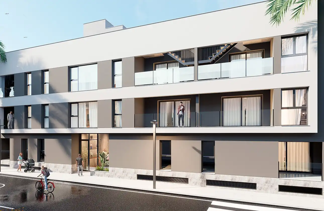 Vista exterior de Ático en venta en San Pedro del Pinatar con Aire acondicionado, Calefacción y Terraza