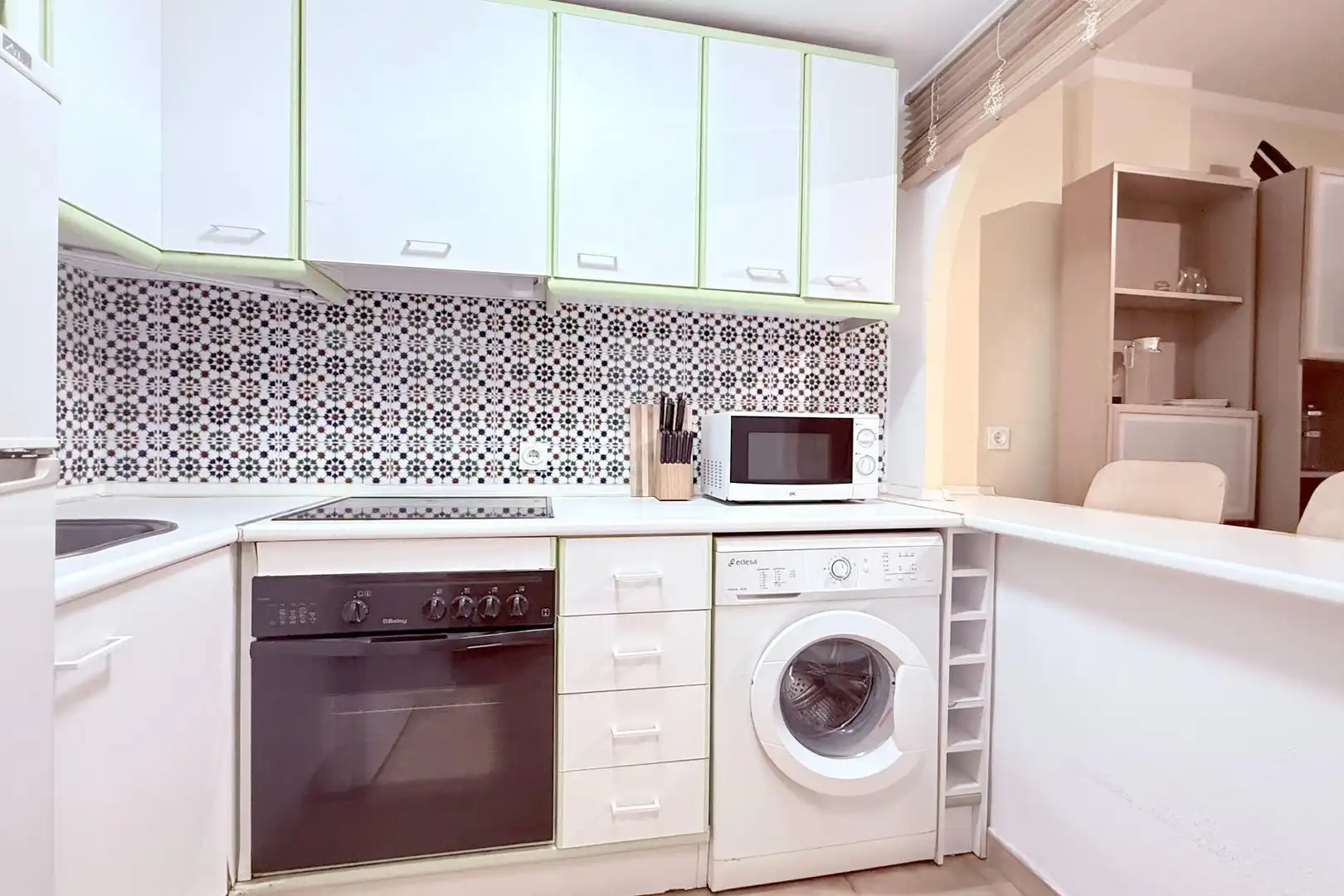 Küche von Wohnung zum Verkauf in La Manga del Mar Menor mit Terrasse, Möbliert und Gemeinschaftspool