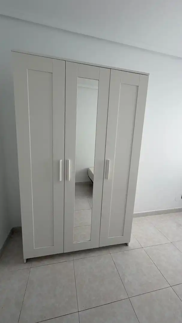 Schlafzimmer von Wohnung zur Miete in Ferrol mit Möbliert und Internet
