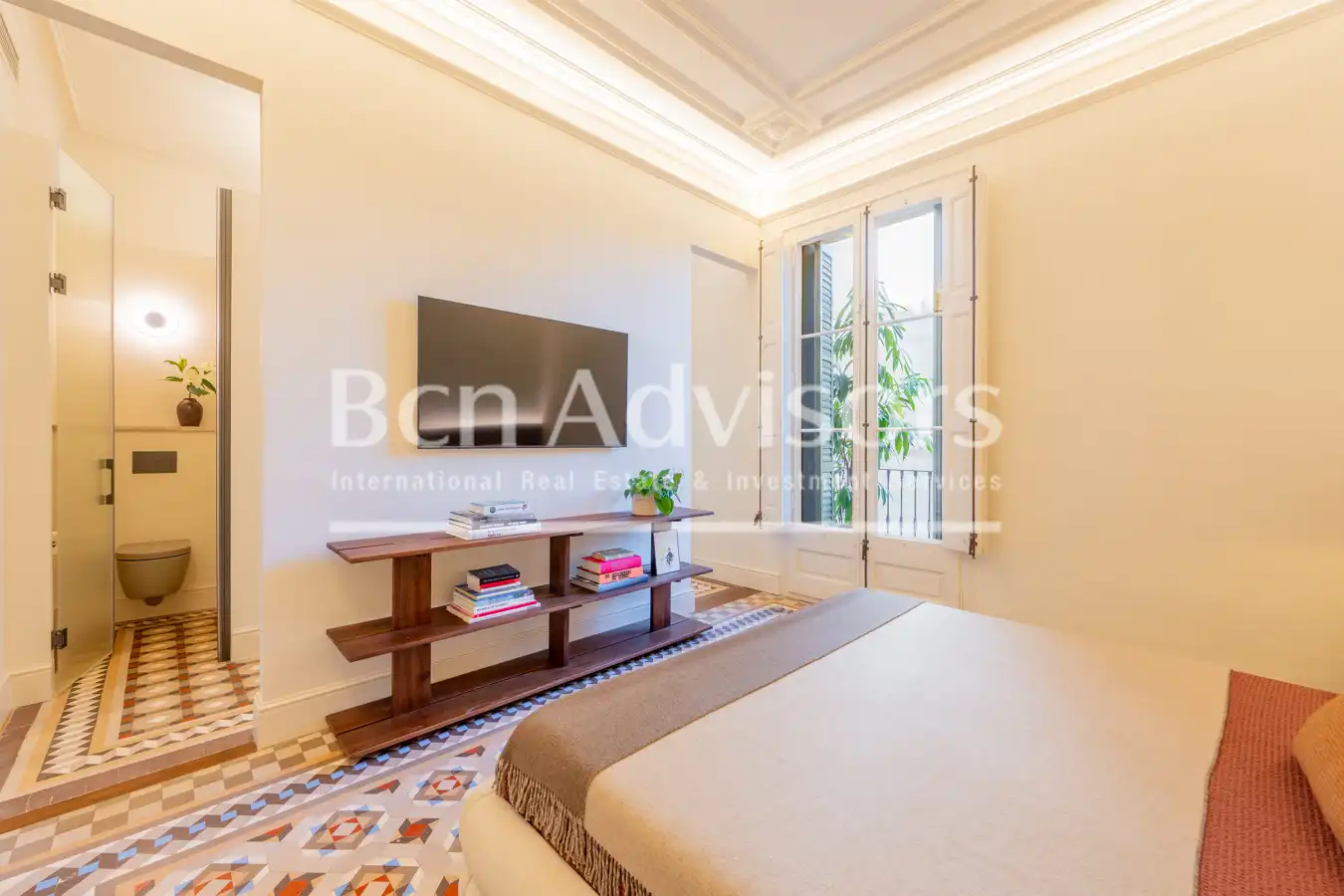 Dormitori de Apartament en venda en Barcelona amb Aire condicionat, Calefacció i Terrassa