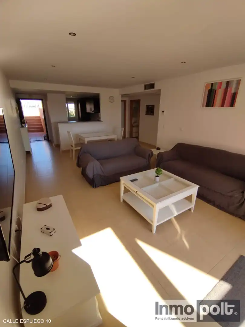 Wohnzimmer von Wohnung zur Miete in Torre-Pacheco mit Klimaanlage, Terrasse und Möbliert