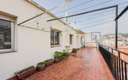 Terrasse von Dachboden zum verkauf in Santa Coloma de Gramenet mit Terrasse und Balkon