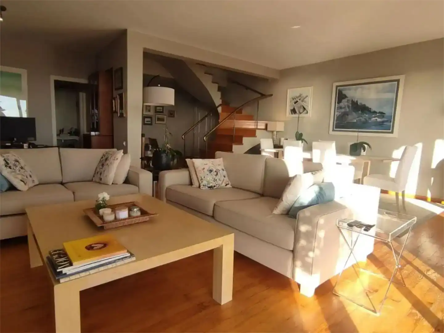 Sala d'estar de Casa o xalet en venda en El Salobre