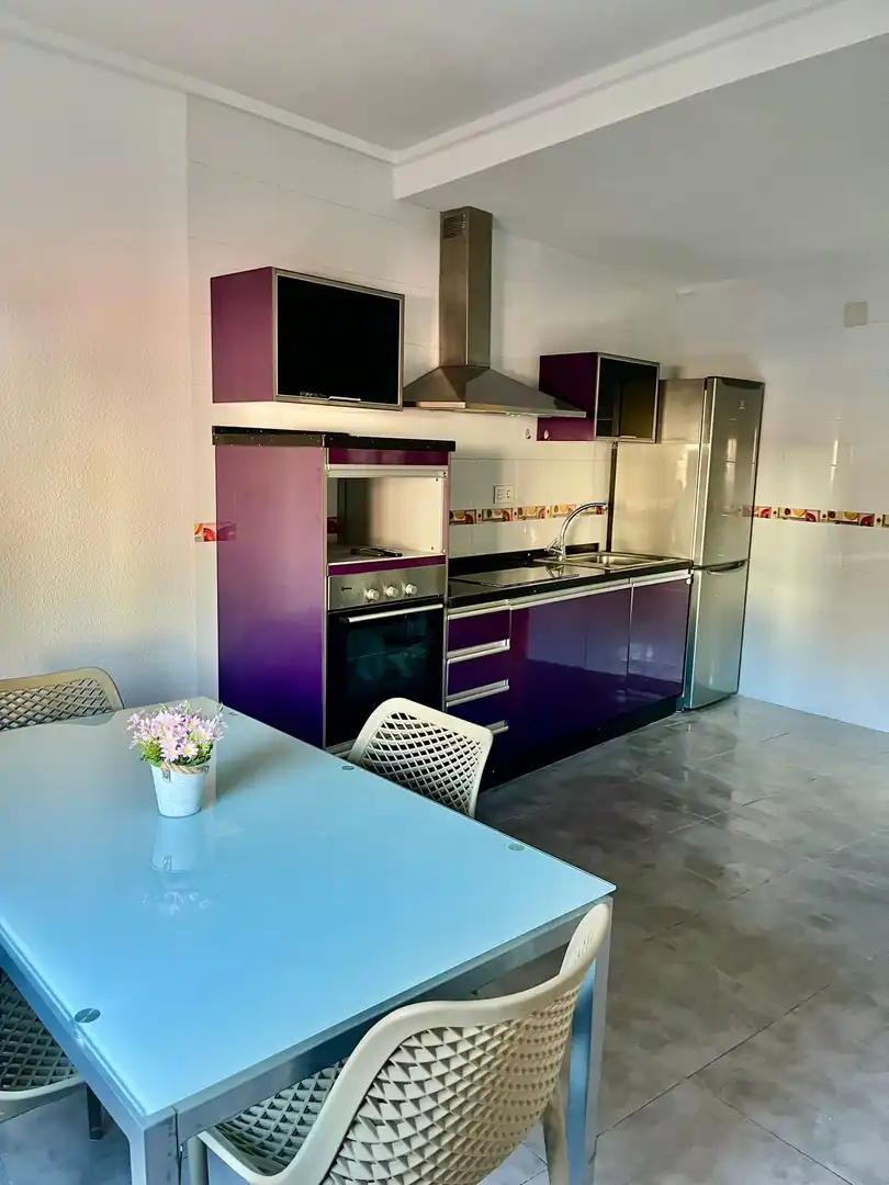 Cocina de Piso de alquiler en Petrer con Aire acondicionado, Terraza y Amueblado