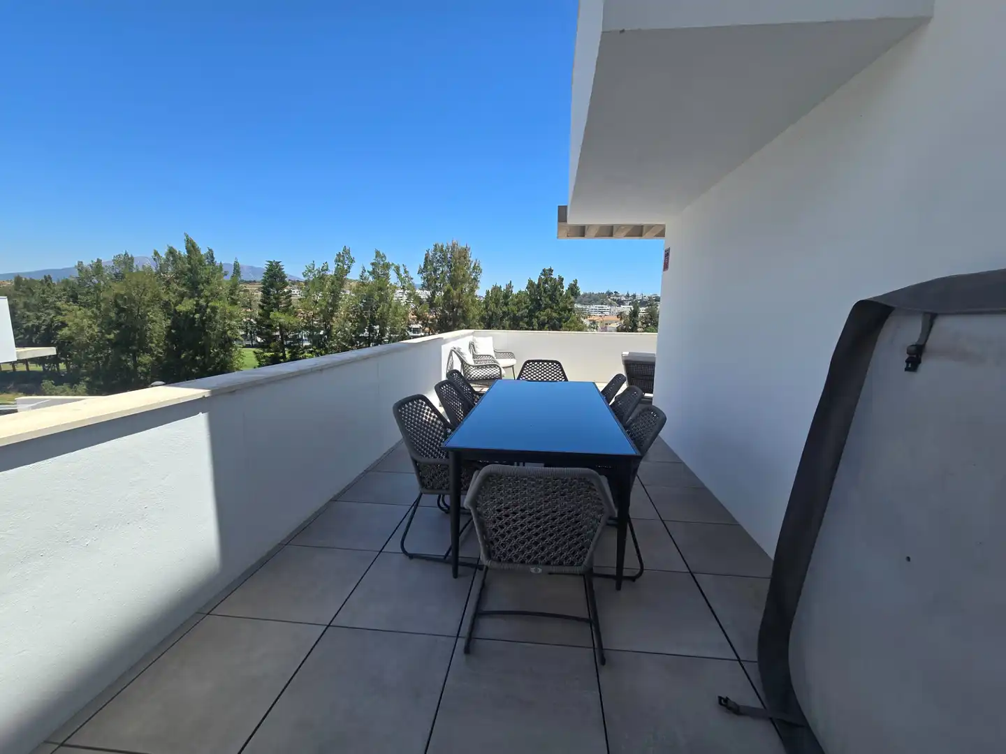 Terrace of Flat for sale in Mijas  with Air Conditioner, Heating and Terrace