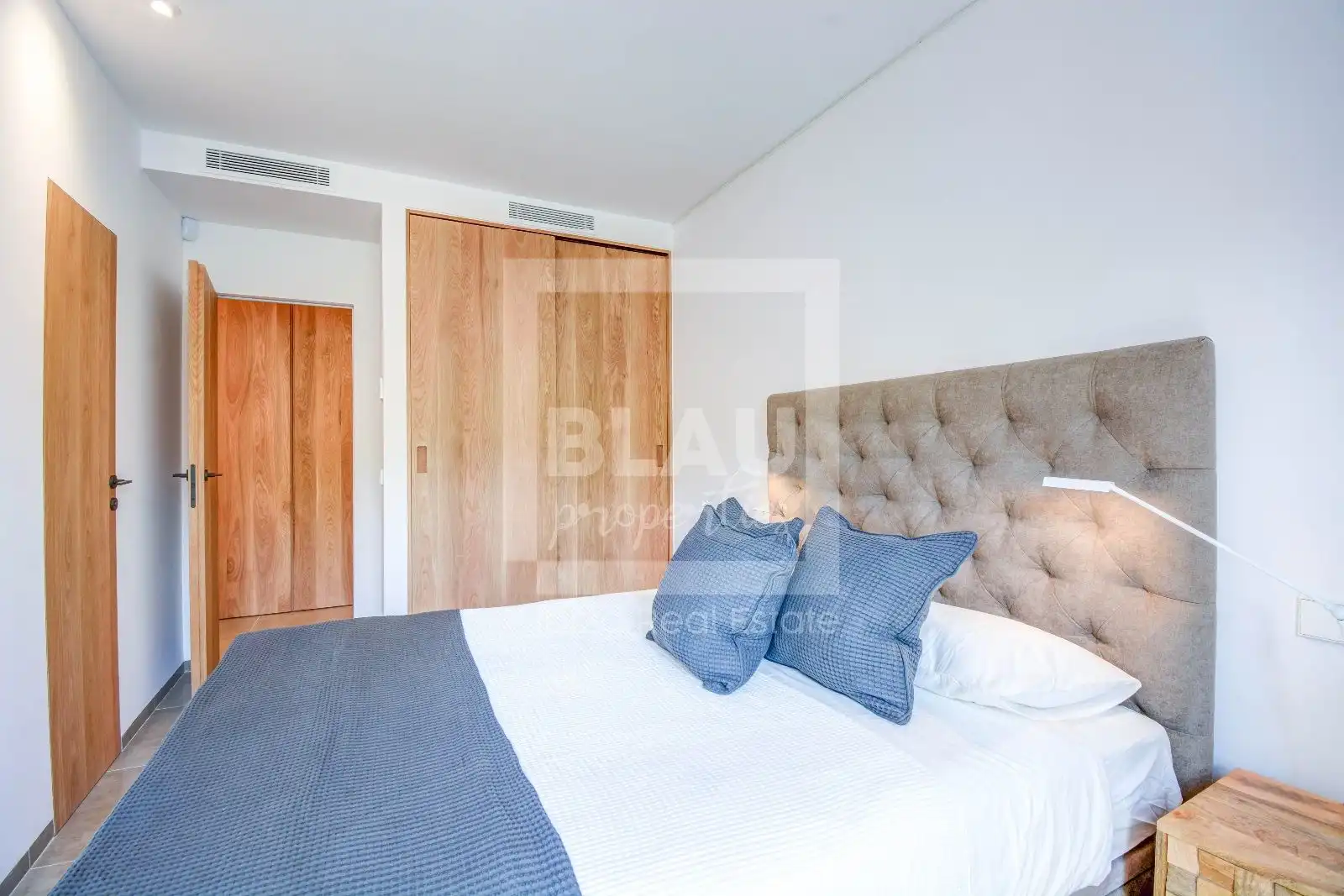 Bedroom of Flat for rent in Sant Joan de Labritja  with Air Conditioner, Private garden and Furnished
