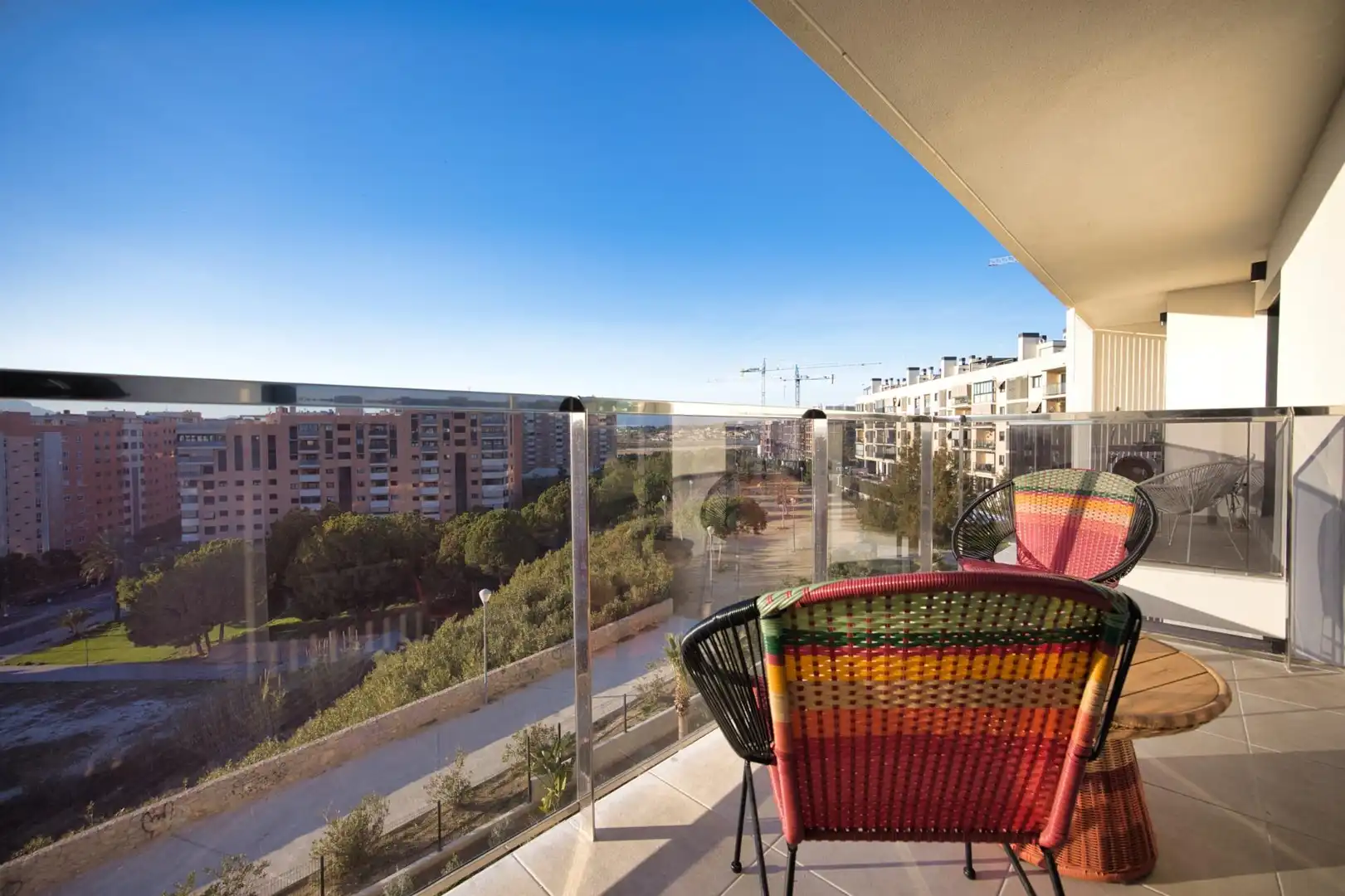 Terrasse von Wohnung zum Verkauf in Alicante / Alacant mit Klimaanlage, Heizung und Terrasse