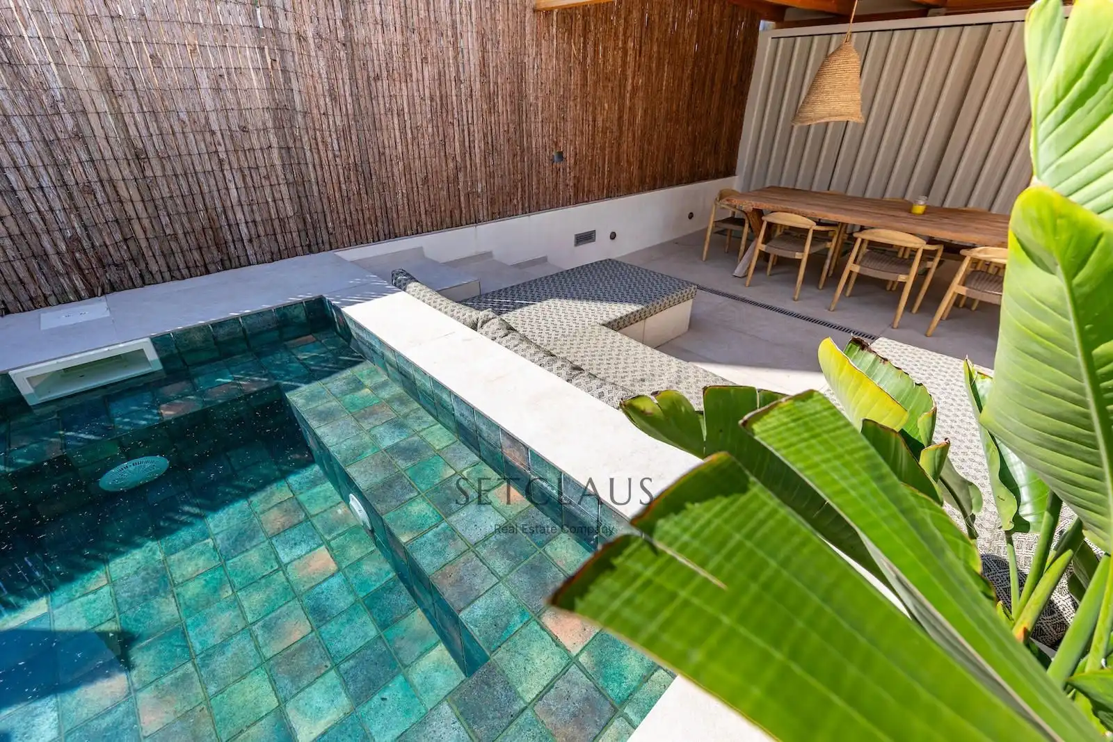 Piscina de Dúplex en venta en Badalona con Aire acondicionado, Calefacción y Terraza