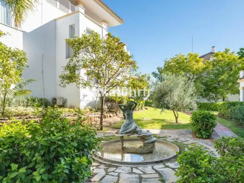 Jardí de Planta baixa de lloguer en Marbella amb Aire condicionat, Calefacció i Terrassa