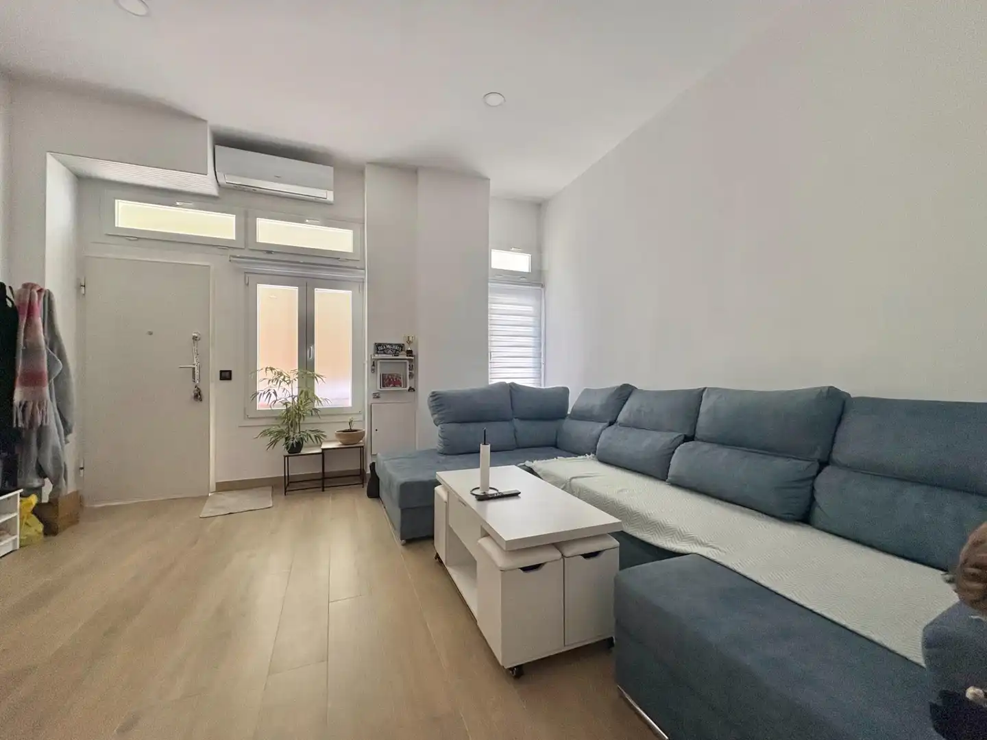 Wohnzimmer von Wohnung zum Verkauf in Málaga mit Klimaanlage und Möbliert