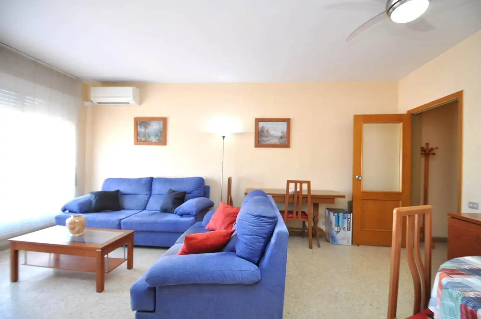 Sala d'estar de Àtic en venda en La Ràpita amb Aire condicionat i Terrassa